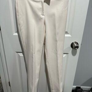 Elegant Cream Women's Pants